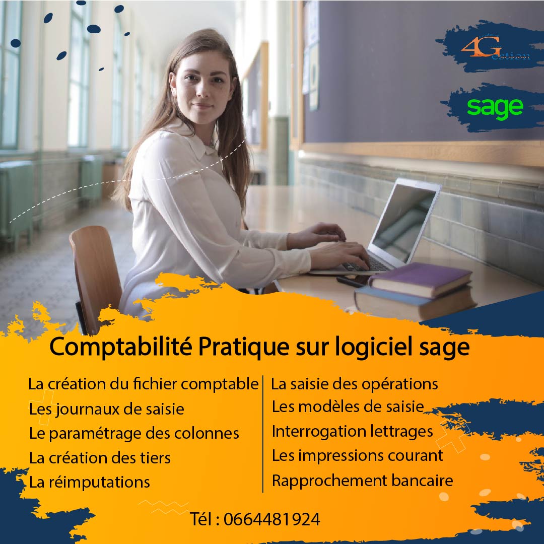 Formation Comptabilité Pratique sur Logiciel 4Gestion Academy