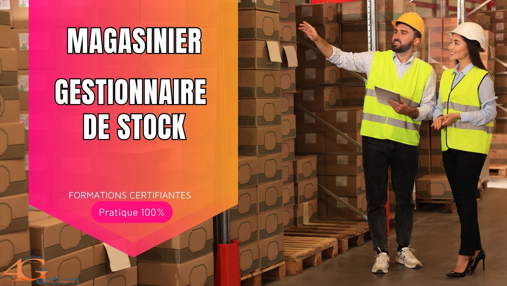 magasinier gestionnaire de stock